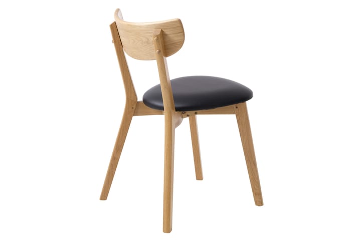 Ruokatuoli Robertos - Musta - Huonekalut - Tuoli & nojatuoli - Ruokapöydän tuolit