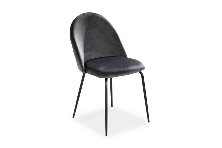 Ruokatuoli Safia - Harmaa/Musta - Huonekalut - Tuoli & nojatuoli - Ruokapöydän tuolit