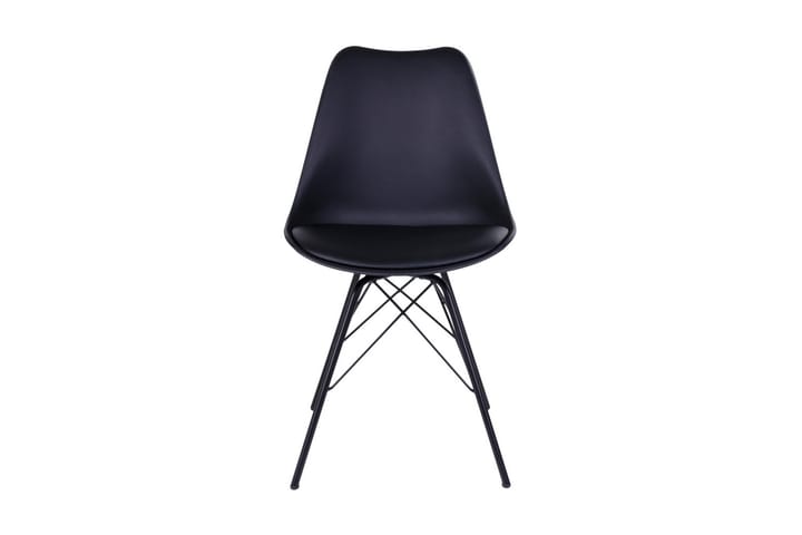 Ruokatuoli Scale Keinonahka - Musta/Musta - Huonekalut - Tuoli & nojatuoli - Ruokapöydän tuolit