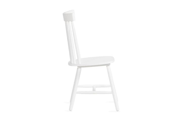 Ruokatuoli Taplow - Valkoinen/Tammi - Huonekalut - Tuoli & nojatuoli - Ruokapöydän tuolit