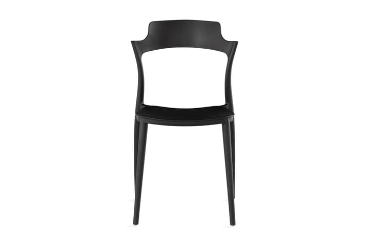 Ruokatuoli Teva - Musta - Huonekalut - Tuoli & nojatuoli - Ruokapöydän tuolit