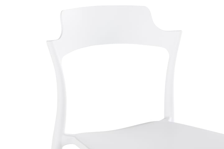 Ruokatuoli Teva - Valkoinen - Huonekalut - Tuoli & nojatuoli - Ruokapöydän tuolit