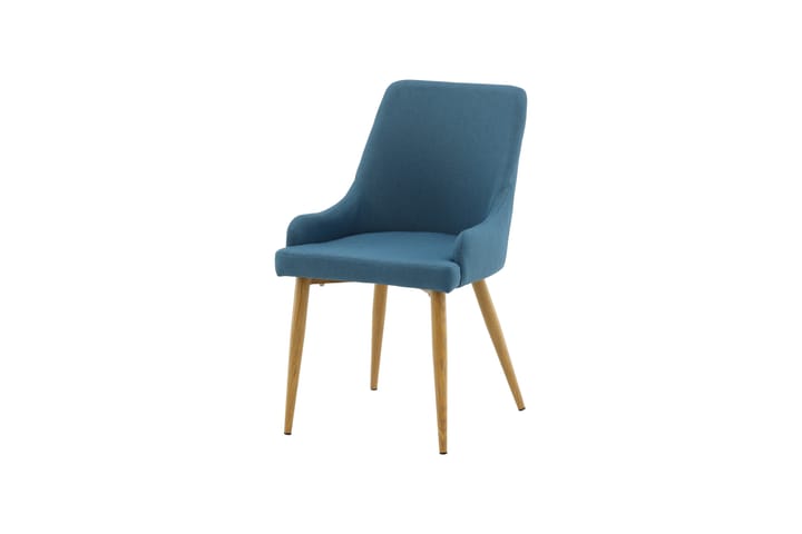 Ruokatuoli Trym - Sininen/Tammi - Huonekalut - Tuoli & nojatuoli - Ruokapöydän tuolit