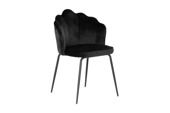 Ruokatuoli Viberud - Musta/Musta - Huonekalut - Tuoli & nojatuoli - Ruokapöydän tuolit