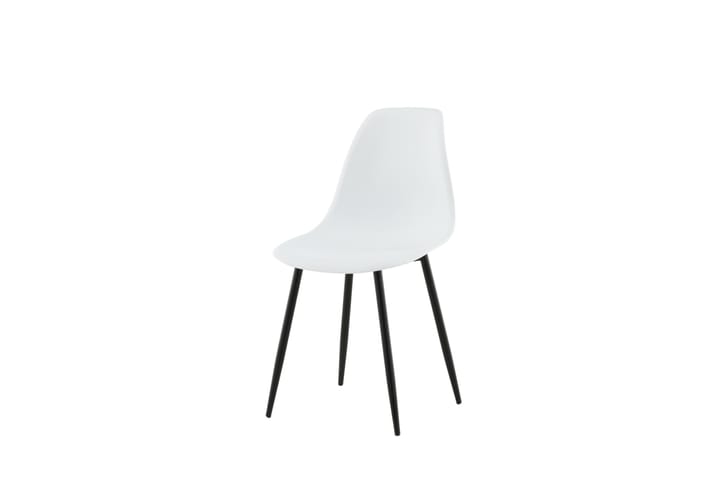 Ruokatuoli Yegua - Valkoinen/Musta - Huonekalut - Tuoli & nojatuoli - Ruokapöydän tuolit
