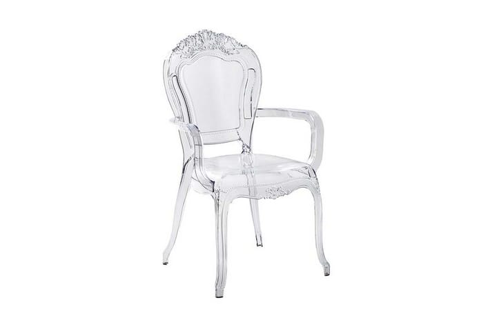 Tuoli Bagdad 2-pak - Läpinäkyvä - Huonekalut - Tuoli & nojatuoli - Ruokapöydän tuoli