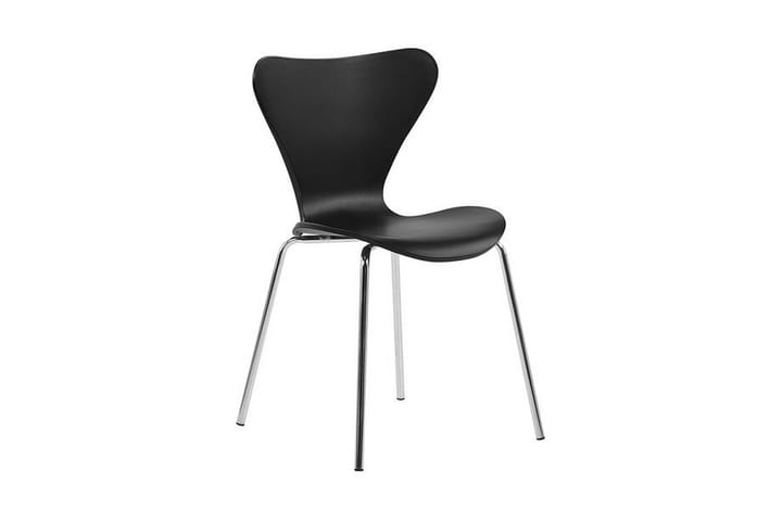 Tuoli Enric 2-pak - Musta - Huonekalut - Tuoli & nojatuoli - Ruokapöydän tuolit