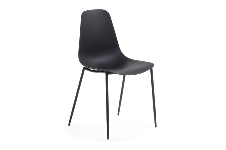 Tuoli Wassu - Musta - Huonekalut - Tuoli & nojatuoli - Ruokapöydän tuoli