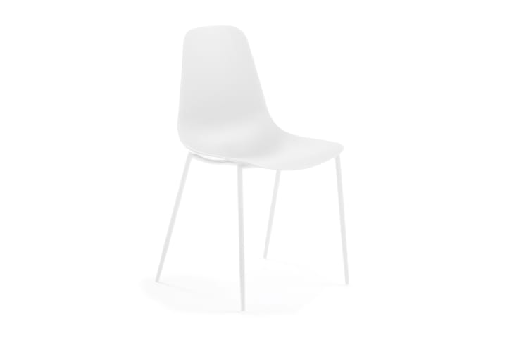Tuoli Wassu - Valkoinen - Huonekalut - Tuoli & nojatuoli - Ruokapöydän tuoli