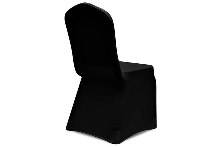 Joustava tuolinpäällinen 100 kpl Musta - Musta - Kodintekstiilit & matot - Huonekalutekstiilit - Huonekalupäälliset