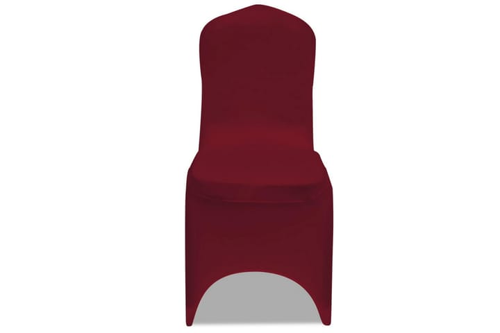 Joustava tuolinpäällinen 100 kpl Viininpunainen - Punainen - Kodintekstiilit & matot - Huonekalutekstiilit - Huonekalupäälliset