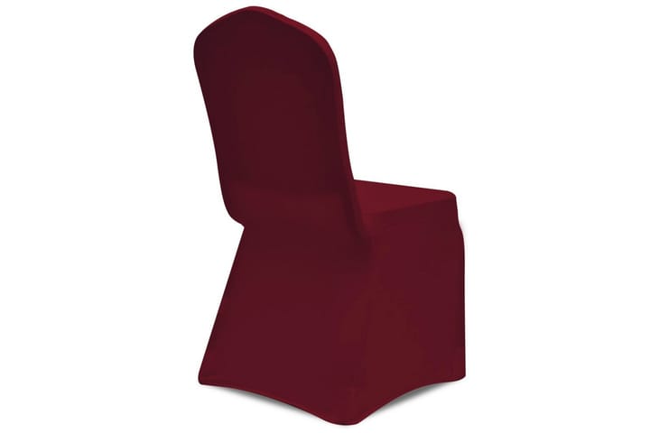 Joustava tuolinpäällinen 100 kpl Viininpunainen - Punainen - Kodintekstiilit & matot - Huonekalutekstiilit - Huonekalupäälliset