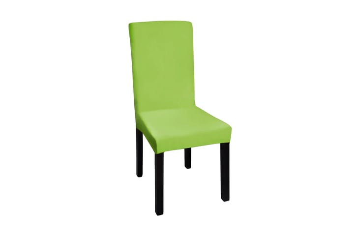Suora Venyvä tuolinsuoja 4 kpl Vihreä - Vihreä - Kodintekstiilit & matot - Huonekalutekstiilit - Huonekalupäälliset