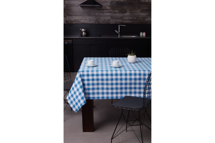 Pöytäliina Eponj Home 160x160 cm - Sininen - Sisustustuotteet - Pöytäkoriste - Pöytäliina & kaitaliina - Pöytäliina