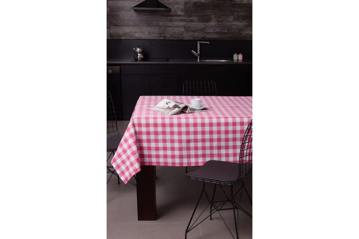 Pöytäliina Eponj Home 160x160 cm - Vaaleanpunainen - Sisustustuotteet - Pöytäkoriste - Pöytäliina & kaitaliina - Pöytäliina