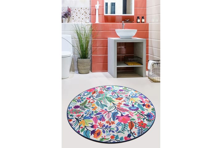 Kylpyhuonematto Baray - Monivärinen - Kodintekstiilit & matot - Kylpyhuonetekstiilit - Kylpyhuoneen matto