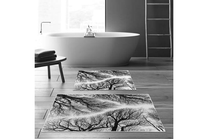 Kylpyhuonematto Pamjeet 60x150 cm Suorakaide - Monivärinen - Kodintekstiilit & matot - Kylpyhuonetekstiilit - Kylpyhuoneen matto