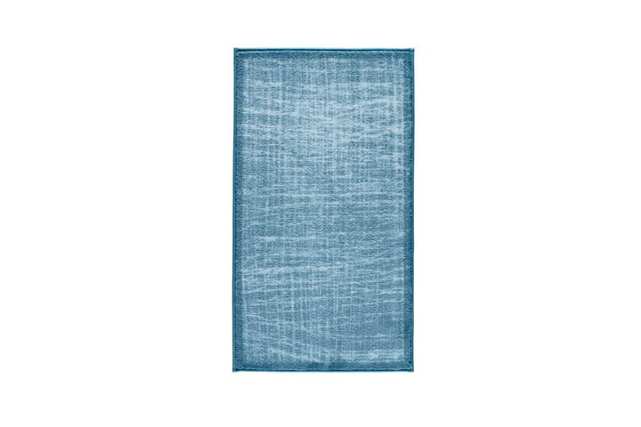 Kylpyhuonematto Penmon - Sininen / Valkoinen - Kodintekstiilit & matot - Matto - Moderni matto - Räsymatto