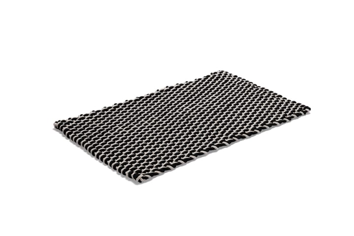 Matto Rope 140x200 - Musta/Luonnonväri - Kodintekstiilit & matot - Kylpyhuonetekstiilit - Kylpyhuoneen matto