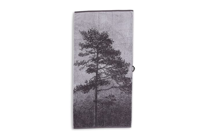 Käsipyyhe Forest Woven 50x70 cm Musta - Vallila - Kodintekstiilit - Kylpyhuonetekstiilit - Pyyhe