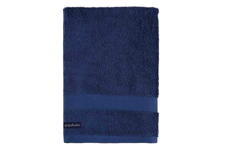 Pyyhe Navy 50x70 cm - Sininen - Kodintekstiilit - Kylpyhuonetekstiilit - Pyyhe