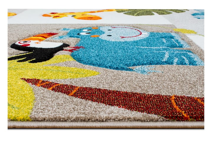 LaKivimatto London 120x170 Viidakko - Multi - Kodintekstiilit & matot - Lasten tekstiilit - Lastenhuoneen matto