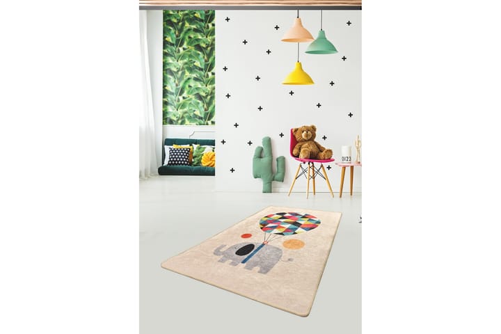 Lastenmatto Balune 100x160 cm - Monivärinen - Kodintekstiilit - Lasten tekstiilit - Lastenhuoneen matto
