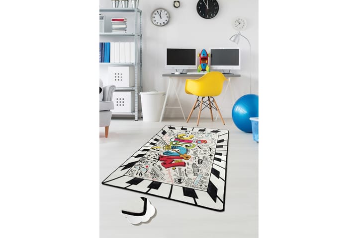 Lastenmatto Cantrelle 100x160 cm - Monivärinen - Kodintekstiilit - Lasten tekstiilit - Lastenhuoneen matto