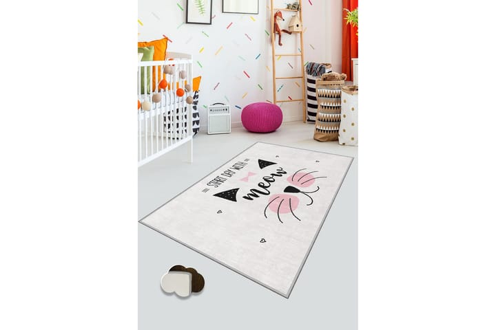 Lastenmatto Lalehan 140x220 cm - Monivärinen - Kodintekstiilit - Lasten tekstiilit - Lastenhuoneen matto