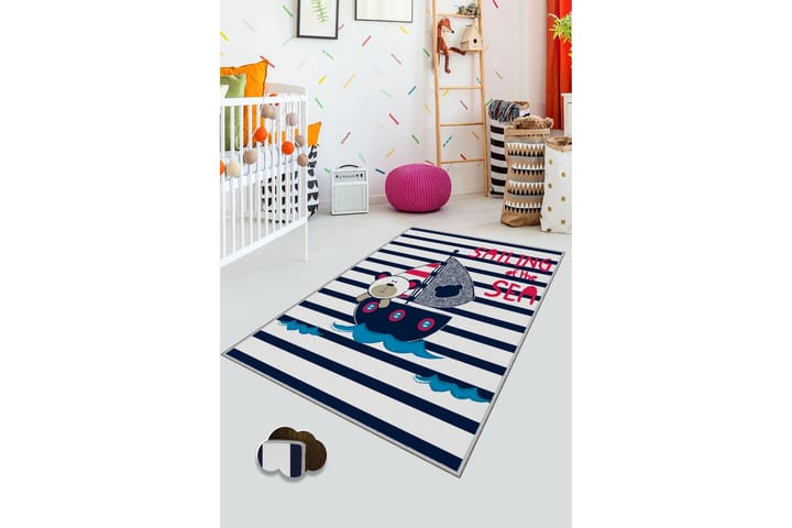 Lastenmatto Tenzile 80x120 cm - Monivärinen - Kodintekstiilit - Lasten tekstiilit - Lastenhuoneen matto