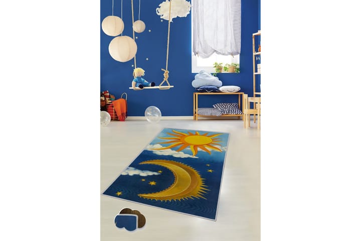 Lastenmatto Tenzile 80x120 cm - Monivärinen - Kodintekstiilit & matot - Lasten tekstiilit - Lastenhuoneen matto