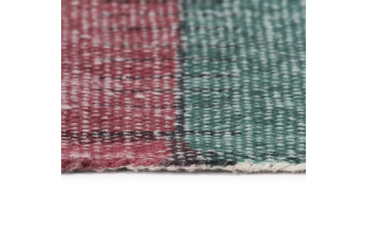 Käsinkudottu Kelim matto puuvilla 160x230 cm monivärinen - Monivärinen - Kodintekstiilit - Matot - Itämainen matto - Patchwork-matto