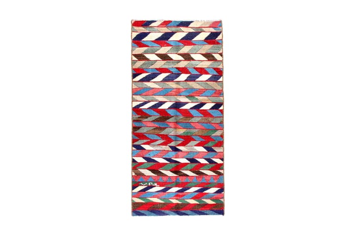 Käsinsolmittu Persialainen matto 112x245 cm Kelim - Monivärinen - Kodintekstiilit - Matot - Itämainen matto - Kelim-matto