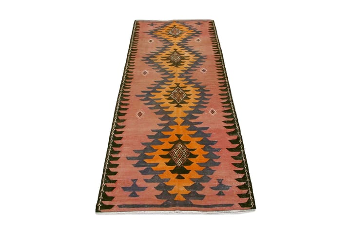 Käsinsolmittu Persialainen matto 137x370 cm Kelim - Monivärinen - Kodintekstiilit - Matot - Itämainen matto - Kelim-matto