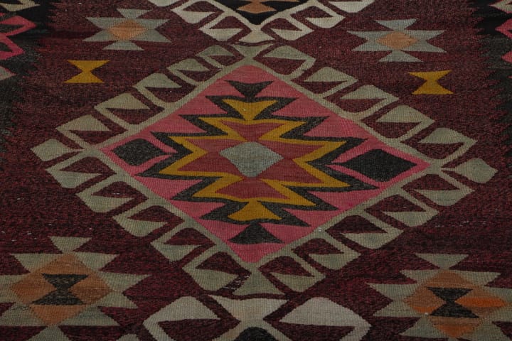 Käsinsolmittu Persialainen matto 148x330 cm Kelim - Monivärinen - Kodintekstiilit - Matot - Itämainen matto - Kelim-matto