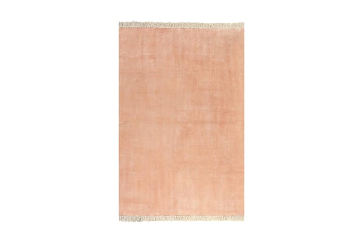 Kilim matto puuvilla 120x180 cm vaaleanpunainen - Pinkki - Kodintekstiilit - Matot - Itämainen matto - Kelim-matto