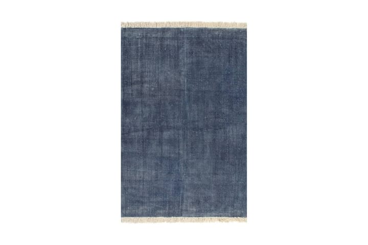 Kilim matto puuvilla 200x290 cm sininen - Sininen - Kodintekstiilit & matot - Matto - Itämainen matto