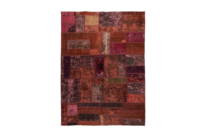 Käsinsolmittu Persialainen Matto Tilkku 174x237 cm - Monivärinen - Kodintekstiilit - Matot - Itämainen matto - Patchwork-matto