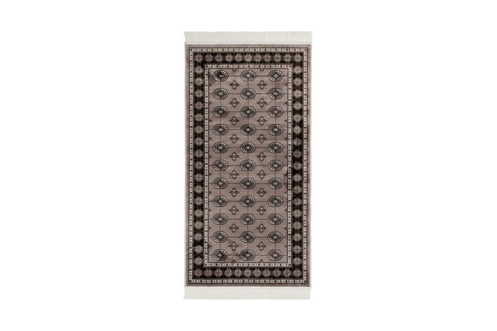 Itämainen matto Kashmir 80x450 Viskoosi - Harmaa - Kodintekstiilit - Matot - Isot matot