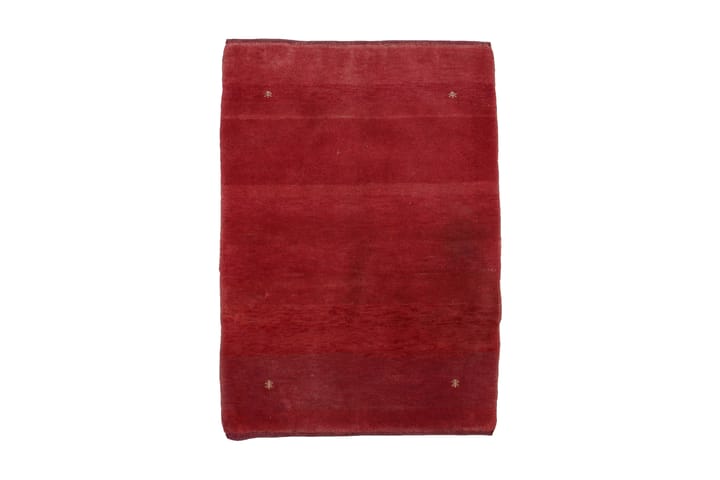 Käsinsolmittu Gabbeh Shiraz Villa Punainen 85x123cm - Punainen - Kodintekstiilit - Matot - Käsintehdyt matot