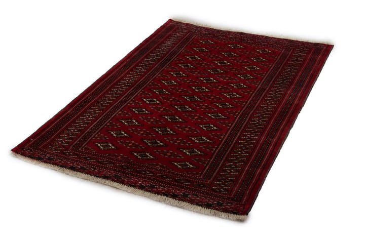 Käsinsolmittu persialainen matto 100x144 cm - Punainen - Kodintekstiilit & matot - Matto - Itämainen matto