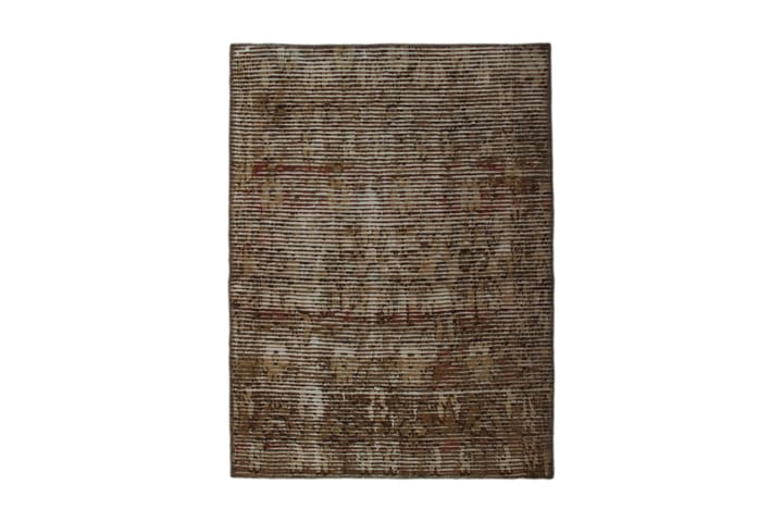 Käsinsolmittu Persialainen matto 105x145 cm Vintage - Ruskea / Beige - Kodintekstiilit & matot - Matto - Itämainen matto