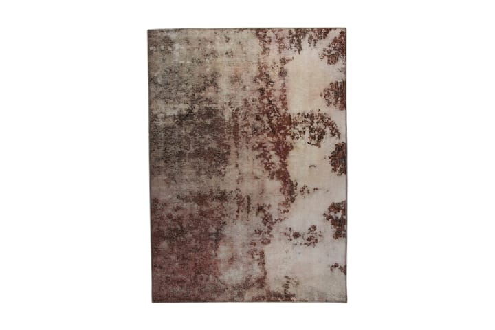 Käsinsolmittu Persialainen matto 133x185 cm Vintage - Beige / Vaaleanpunainen - Kodintekstiilit & matot - Matto - Itämainen matto