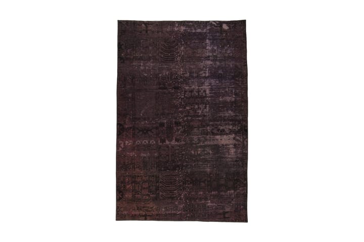 Käsinsolmittu Persialainen matto 141x220 cm Vintage - Tummanpunainen / vaaleanpunainen - Kodintekstiilit & matot - Matto - Itämainen matto