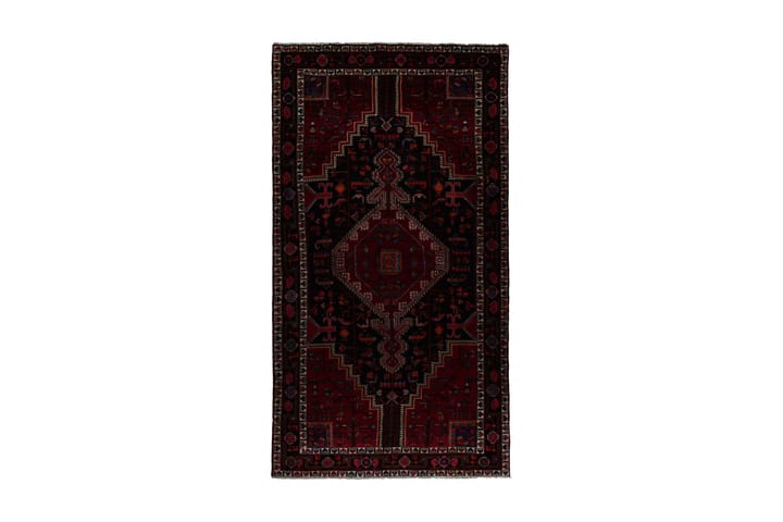 Käsinsolmittu persialainen matto 160x305 cm - Punainen/Tummansininen - Kodintekstiilit & matot - Matto - Itämainen matto