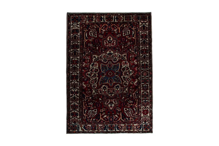 Käsinsolmittu persialainen matto 213x302 cm - Punainen/Beige - Kodintekstiilit & matot - Matto - Itämainen matto