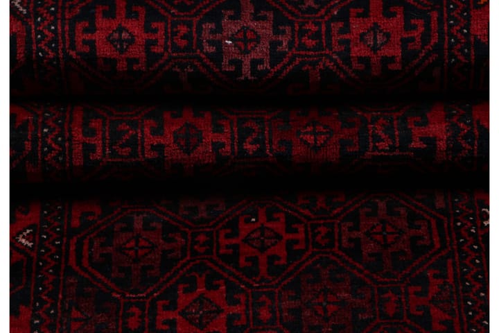 Käsinsolmittu Persialainen Matto 50x208 cm - Punainen/Tummansininen - Kodintekstiilit & matot - Matto - Itämainen matto