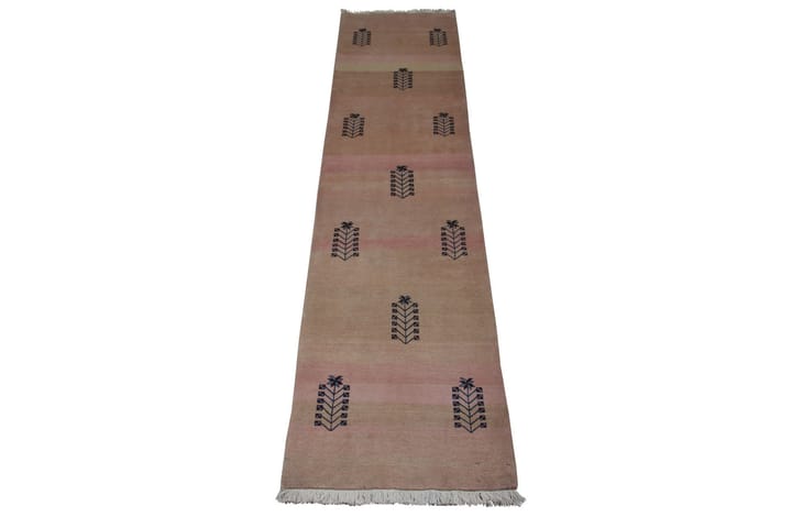 Käsinsolmittu Persialainen matto 67x290 cm Gabbeh Mashhad - Beige / Vaaleanpunainen - Kodintekstiilit & matot - Matto - Itämainen matto