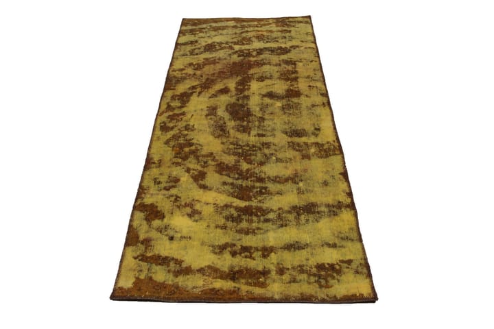 Käsinsolmittu Persialainen matto 80x234 cm Vintage - Keltainen / Ruskea - Säilytys - Eteisen säilytys