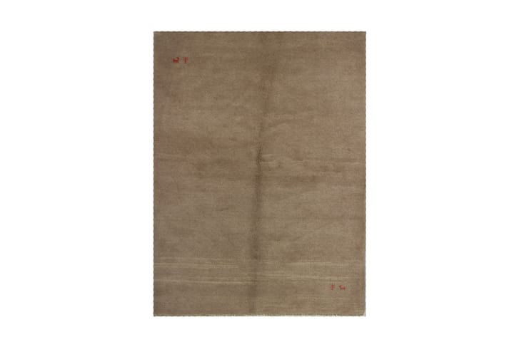 Käsinsolmittu Persialainen Villamatto 175x235 cm Gabbeh Shir - Beige - Kodintekstiilit - Matot - Itämainen matto